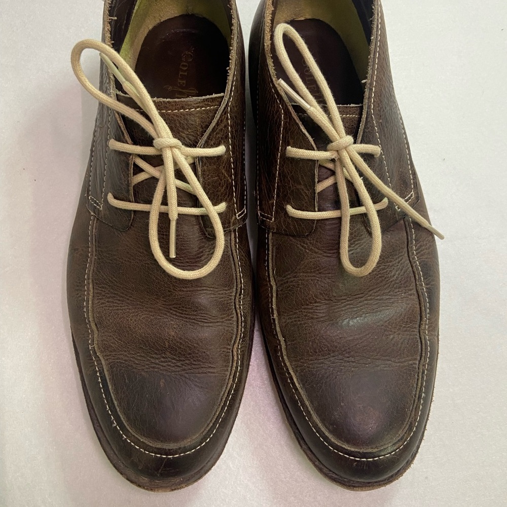 Cole Haan Dark Brown Leather Oxfords